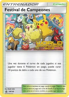 Champions Festival Promo card from Sun & Moon Black Star Promos