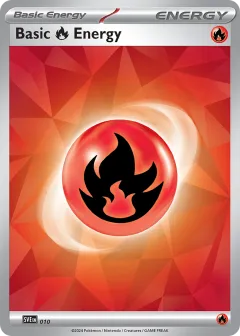 Basic Fire Energy Promo and other card from Scarlet & Violet Energies