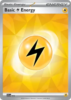 Basic Lightning Energy Promo and other card from Scarlet & Violet Energies