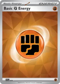 Basic Fighting Energy Promo and other card from Scarlet & Violet Energies