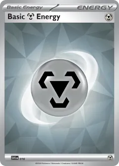 Basic Metal Energy Promo and other card from Scarlet & Violet Energies