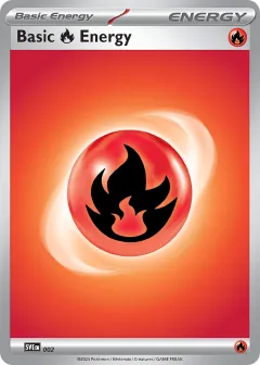 Basic Fire Energy Common card from Scarlet & Violet Energies