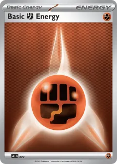 Basic Fighting Energy Promo and other card from Scarlet & Violet Energies