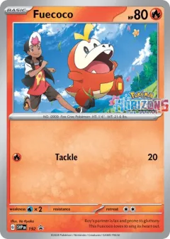 Fuecoco Promo card from Scarlet & Violet Black Star Promos