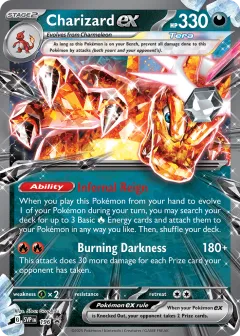 Charizard ex Promo card from Scarlet & Violet Black Star Promos