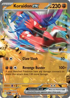 Koraidon ex Promo card from Scarlet & Violet Black Star Promos