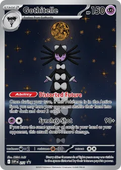 Gothitelle Promo card from Scarlet & Violet Black Star Promos