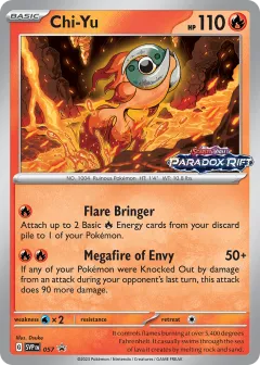 Chi-Yu Promo card from Scarlet & Violet Black Star Promos