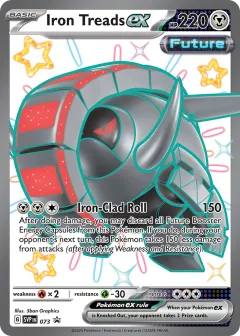 Iron Treads ex Promo card from Scarlet & Violet Black Star Promos