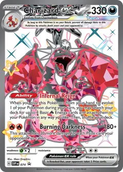 Charizard ex Promo card from Scarlet & Violet Black Star Promos