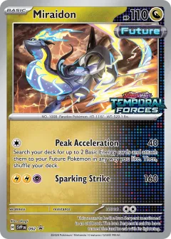 Miraidon Promo card from Scarlet & Violet Black Star Promos