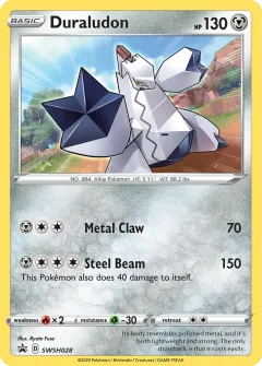 Duraludon Promo card from SWSH Black Star Promos