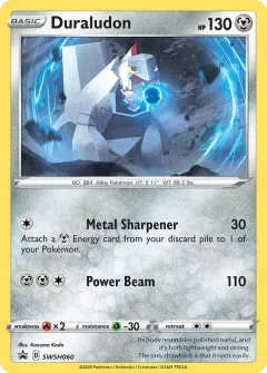 Duraludon Promo card from SWSH Black Star Promos