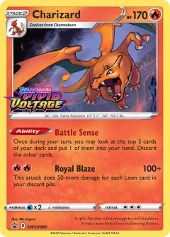 Charizard Promo card from SWSH Black Star Promos