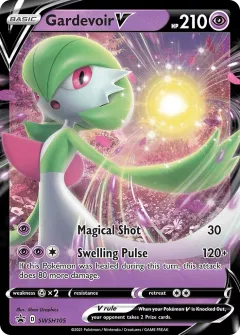 Gardevoir V Promo card from SWSH Black Star Promos
