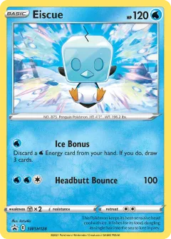 Eiscue Promo card from SWSH Black Star Promos