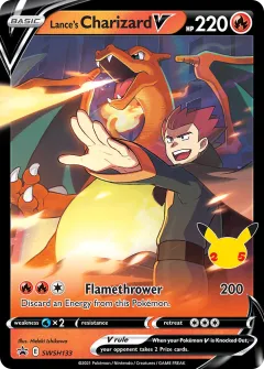 Lance's Charizard V Promo card from SWSH Black Star Promos