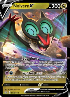 Noivern V Promo card from SWSH Black Star Promos