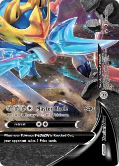 Zacian V-UNION Promo card from SWSH Black Star Promos