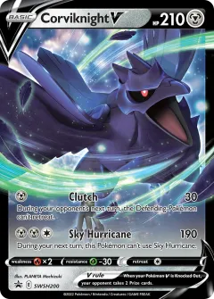 Corviknight V Promo card from SWSH Black Star Promos