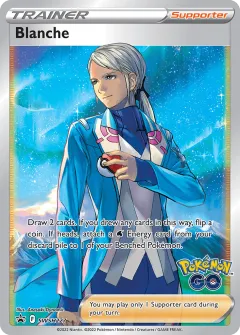 Blanche Promo card from SWSH Black Star Promos