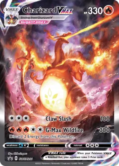 Charizard VMAX Promo card from SWSH Black Star Promos