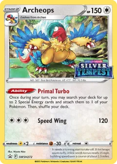 Archeops Promo card from SWSH Black Star Promos