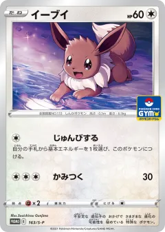 Eevee Promo card from Sword & Shield Promos