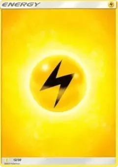 Lightning Energy Common card from SM Trainer Kit Alolan Raichu