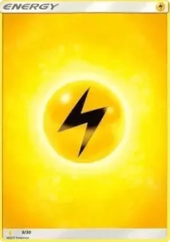 Lightning Energy Common card from SM Trainer Kit Alolan Raichu
