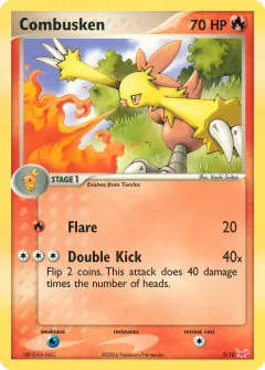 Combusken Common card from EX Trainer Kit Latias