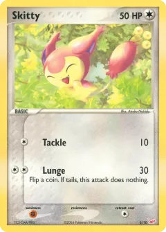 Skitty Common card from EX Trainer Kit Latias