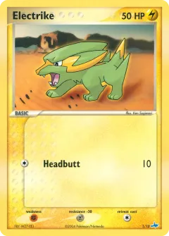 Electrike Common card from EX Trainer Kit Latios