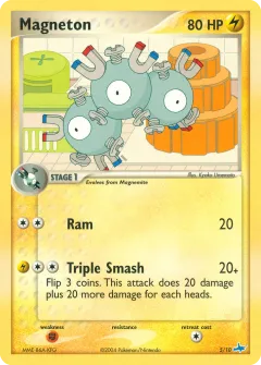 Magneton Common card from EX Trainer Kit Latios