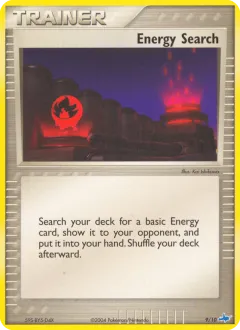 Energy Search Common card from EX Trainer Kit Latios