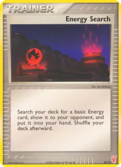 Energy Search Common card from EX Trainer Kit 2 Plusle