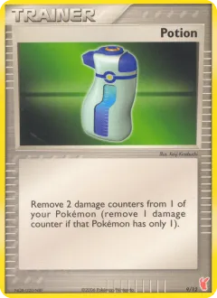 Potion Common card from EX Trainer Kit 2 Plusle