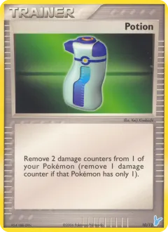 Potion Common card from EX Trainer Kit 2 Minun