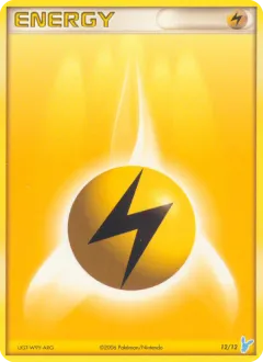 Lightning Energy Common card from EX Trainer Kit 2 Minun