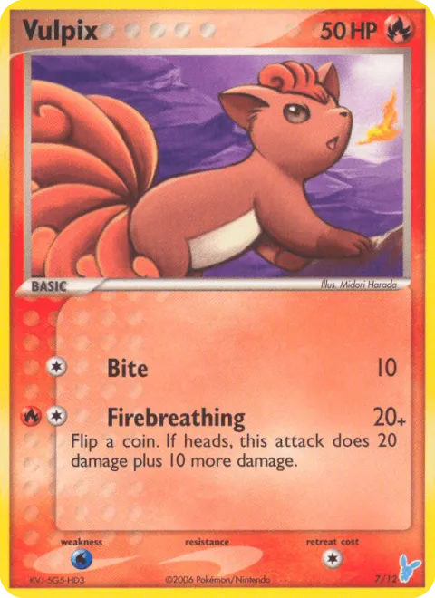 Vulpix promo