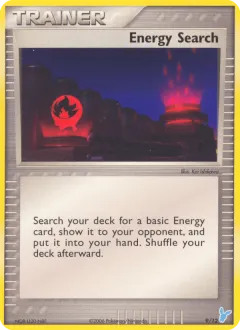 Energy Search Common card from EX Trainer Kit 2 Minun