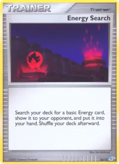 Energy Search Common card from DP Trainer Kit Manaphy