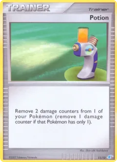 Potion Common card from DP Trainer Kit Manaphy