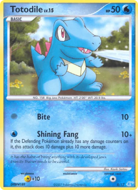 Totodile promo