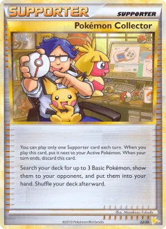 Pokémon Collector Common card from HGSS Trainer Kit Raichu