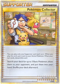 Pokémon Collector Common card from HGSS Trainer Kit Raichu