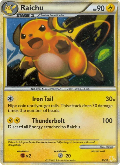Raichu promo