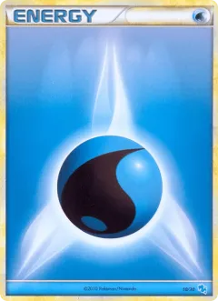 Water Energy Common card from HGSS Trainer Kit Gyarados