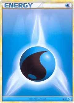 Water Energy Common card from HGSS Trainer Kit Gyarados