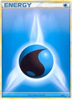 Water Energy Common card from HGSS Trainer Kit Gyarados